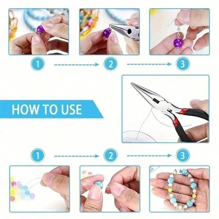 Kit de fabrication de boucles d'oreilles hypoallergéniques