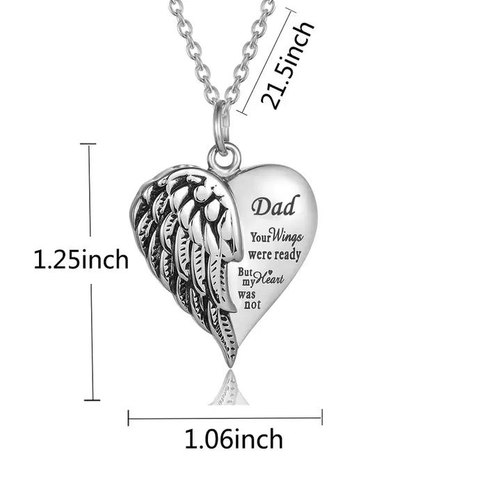 Collier d'urne de crémation pour les cendres humaines