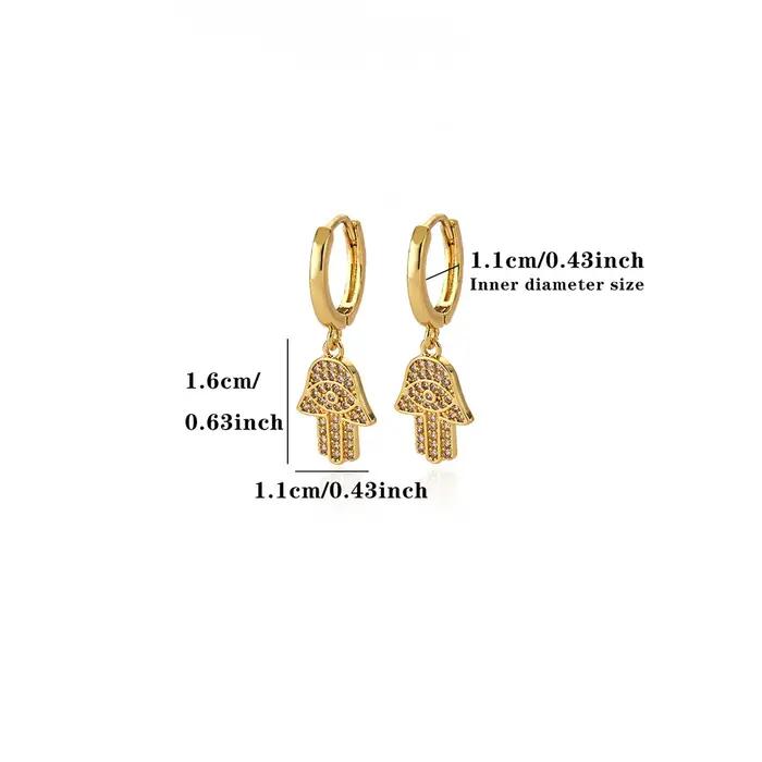Boucles d'oreilles étoile Arbre de Vie pour femme