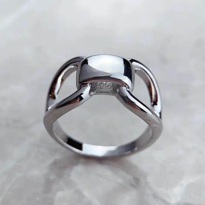 Bague Propre Moderne Chic Géométrique