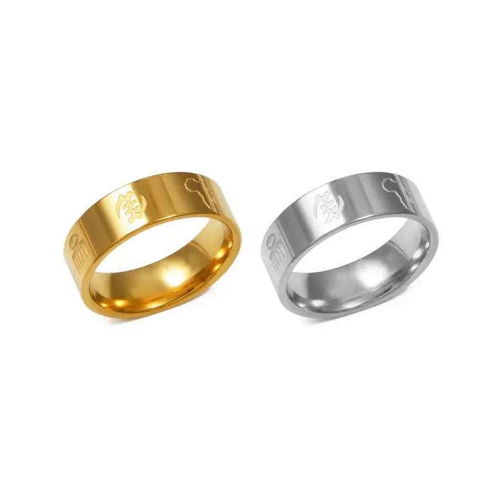 Bague avec symboles culturels de la carte africaine