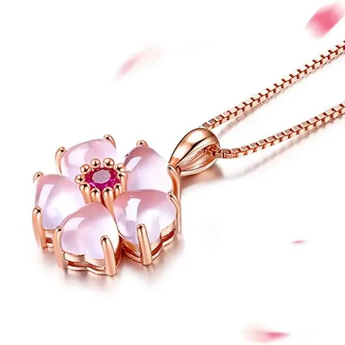 Huitan – collier de fleurs fantaisie pour femmes