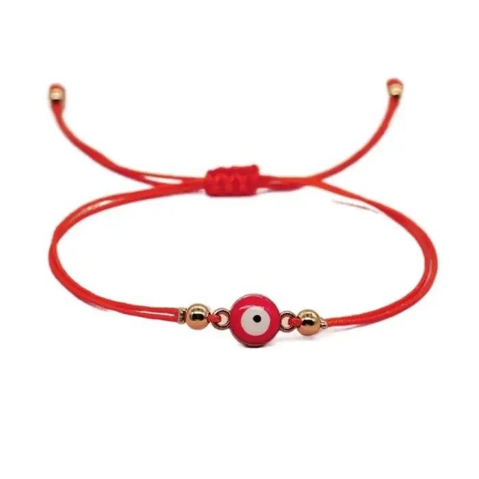 Bracelet vintage œil grec en résine unisexe classique pour femmes et hommes occasions spéciales et quotidiennes