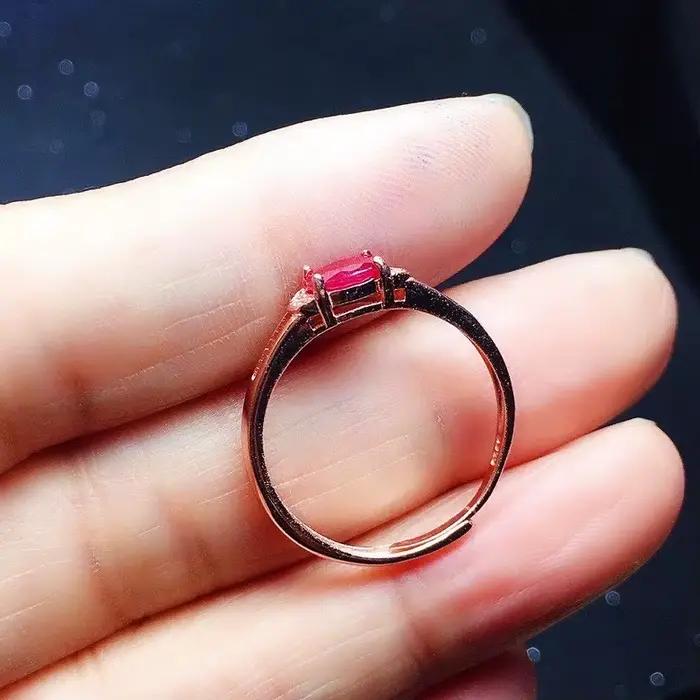 Bague en argent adrenSilver naturel pour fiançailles