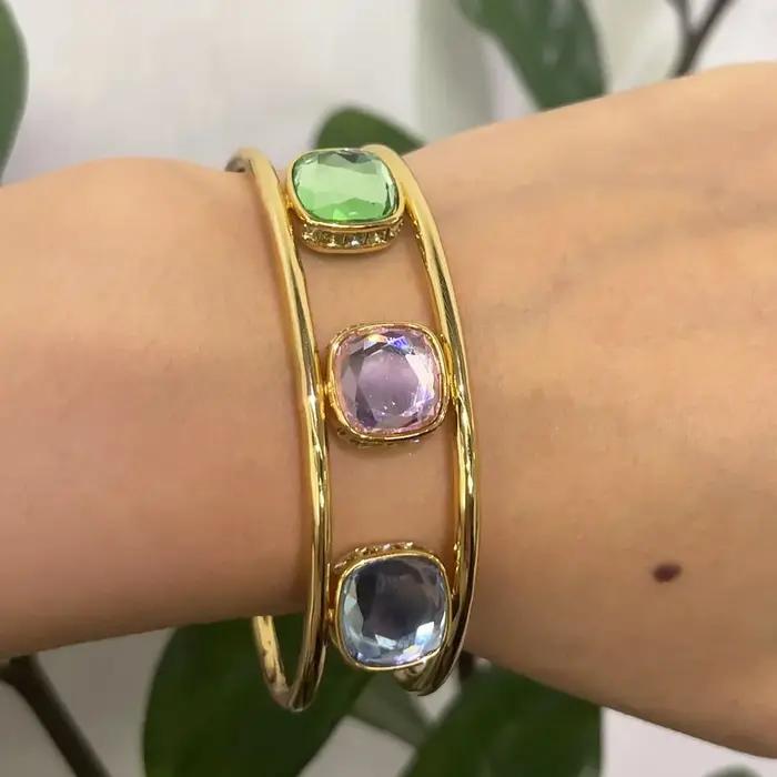 Bracelet Double face découpé