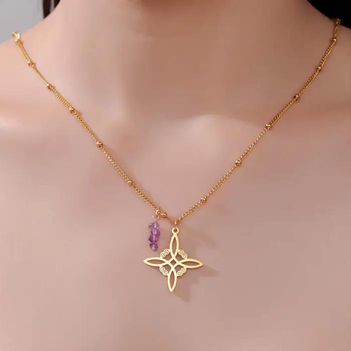 Dawapara – collier avec nœud de sorcière