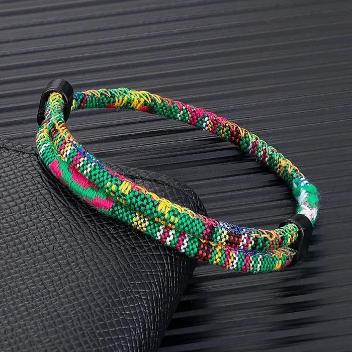MKENjazz-Bracelet en fil de Bohimia pour hommes et femmes