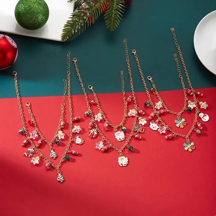 Charmante Collection de bijoux de noël pour femmes