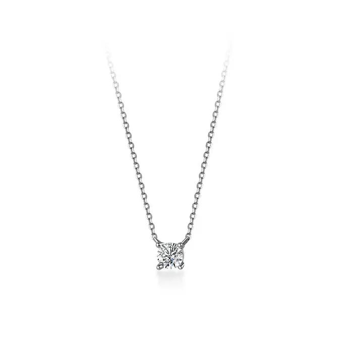 La Monada-Collier Minimaliste en Argent Fin 4.8 pour Femme