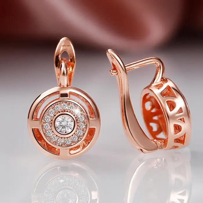 Huitan – boucles d'oreilles au Design Unique pour femmes