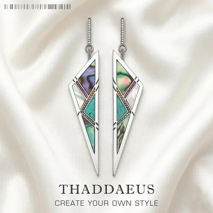 Boucles d'oreilles Triangle, bijoux fins américains pour femmes, nouvelle collection d'été en argent