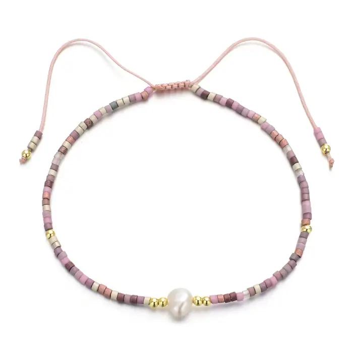 Bracelet Miyuki KKBEAD pour femmes perles de rocaille bijou style Kpop accessoire cadeau bijoux bohèmes été ajustable à la mode