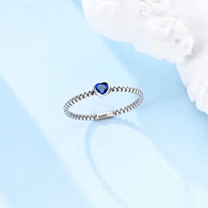 Bague en argent Sterling 925 originale pour femmes et filles