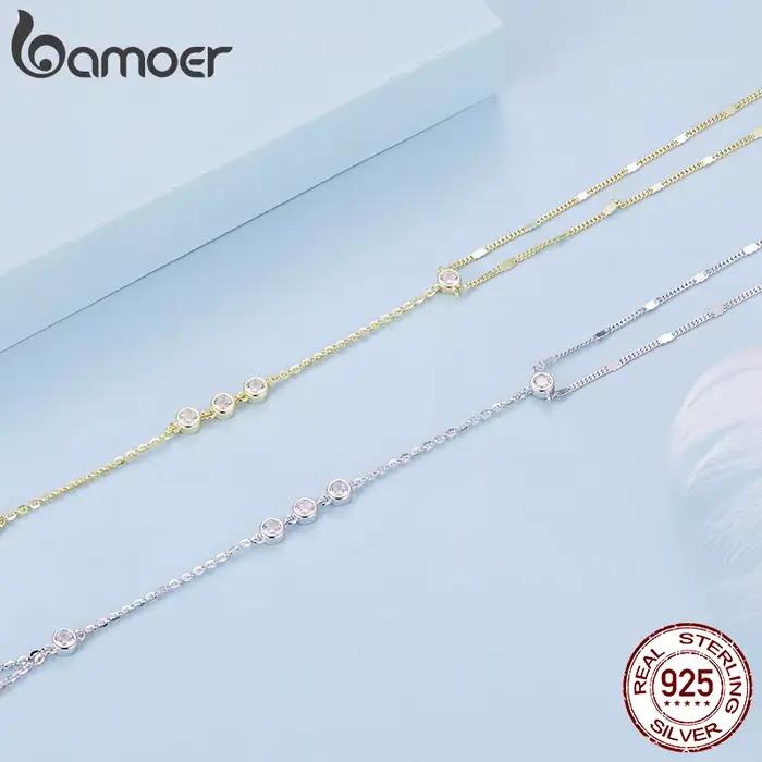 Bamoer – Bracelet en Zircon pour femmes