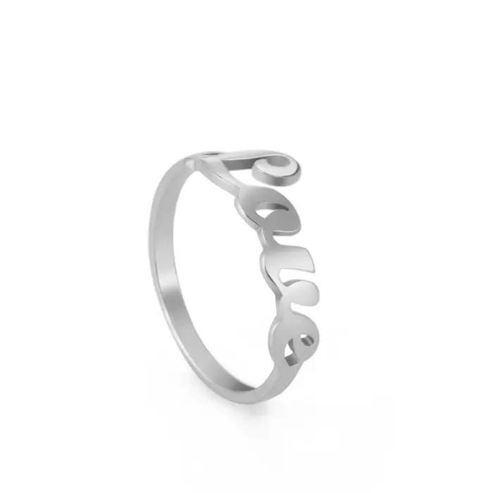 Bague d'amour simple et romantique pour femmes