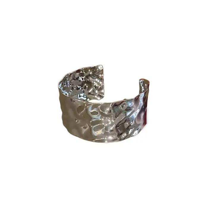 Bracelet géométrique en métal de haute qualité pour femmes, design classique, fermoir mousqueton, idéal pour banquets et occasions spéciales