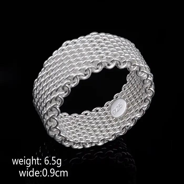 Bague en argent Sterling 925 sertie de zirconium blanc élégante pour femmes occasions spéciales romantiques et mignonnes