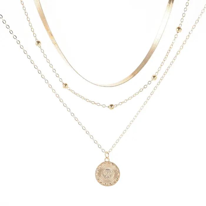 Colliers et pendentifs Boho Vintage multicouches pour femmes