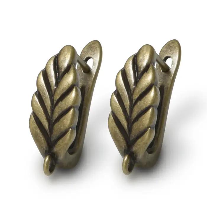 Nouveaux crochets de boucles d'oreilles fermoirs en laiton antique bronze lisse pour femmes bijoux à bricoler soi-même DIY accessoires de bijouterie occasions spéciales