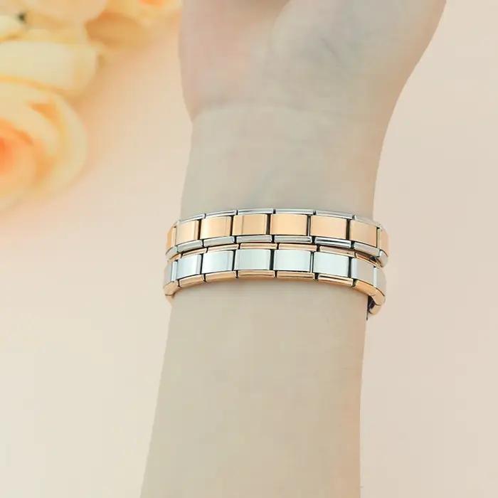 Hapiship 2024 Bracelet en gros bijoux Rose Itanlian