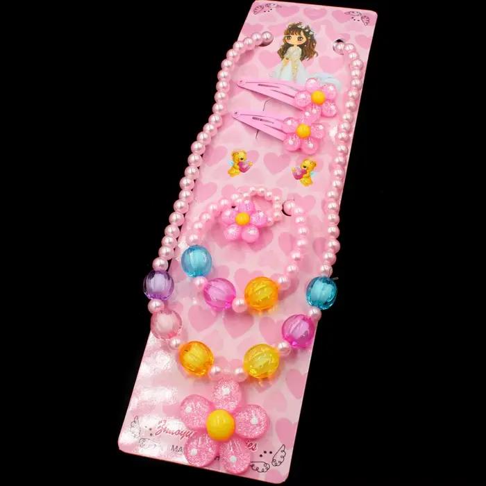 1 ensemble de bijoux tournesol pour bébés filles