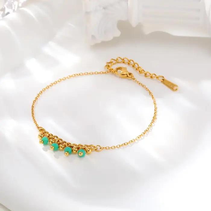 Bracelet tendance en acier inoxydable pour femmes