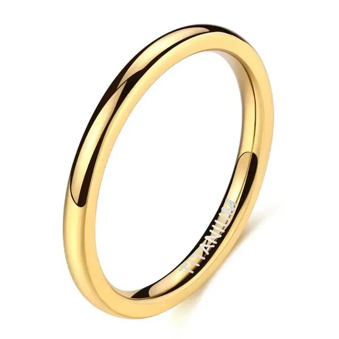 Somen – bagues de 2mm pour femmes, Bague bleue en titane mince, Bague de fiançailles, de mariage, bijoux de mode pour hommes, Bague Homme Anillos Mujer