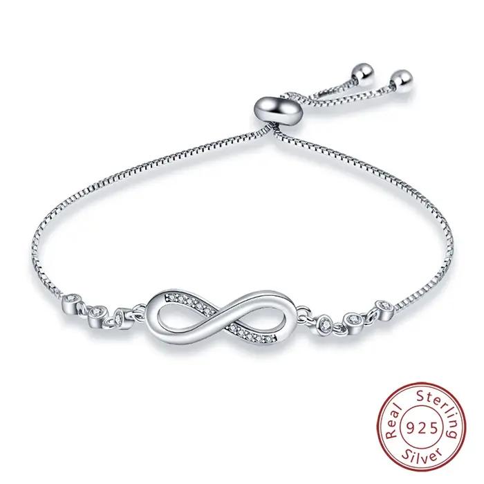Bracelet à bulles de ciel étoilé en argent Sterling 925 Original pour femmes, bijoux fins d'annivers