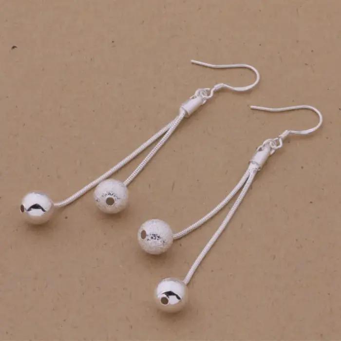 Nouvelles boucles d'oreilles en argent sterling 925