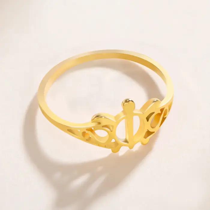 COOLTIME Bague tortue de mer en acier inoxydable pour hommes et femmes