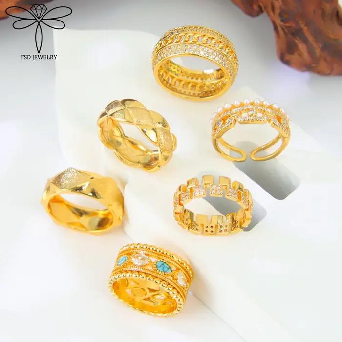 Bagues de mariage Vintage de luxe dubaï