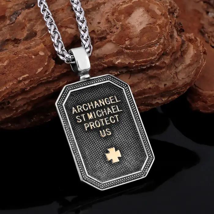 Collier archange Saint Michel