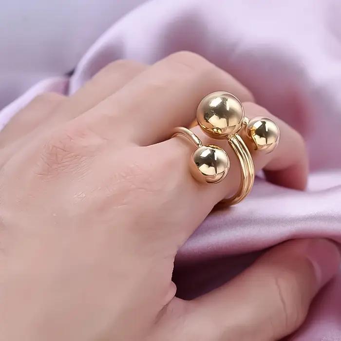 Bague circulaire brillante en acier inoxydable