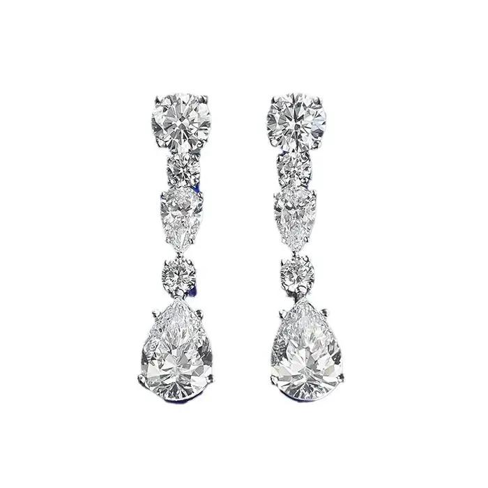 COSYA – boucles d'oreilles en argent 100% S925 pour femmes