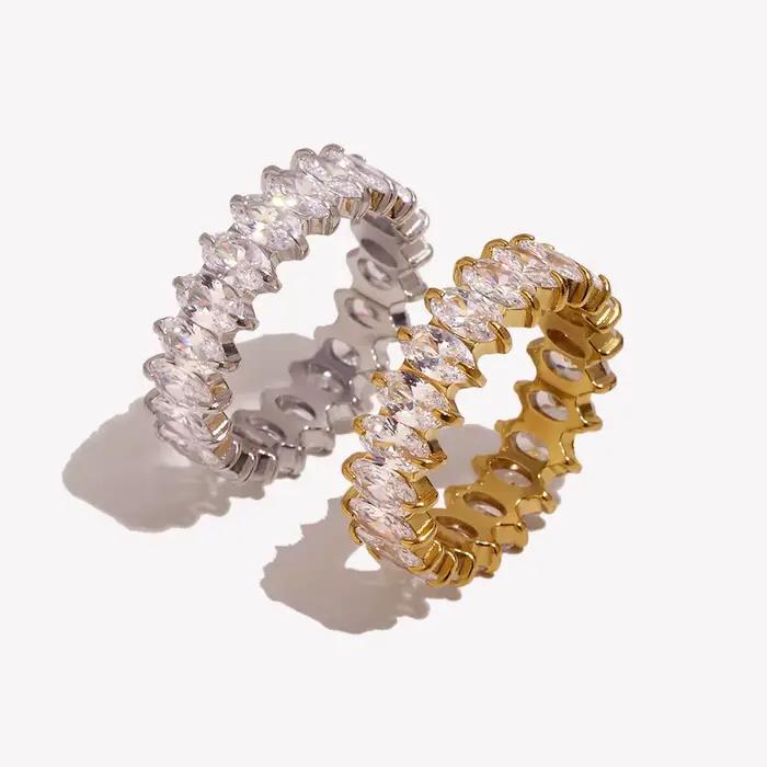 E.B.belle – bagues en Zircon pour femmes