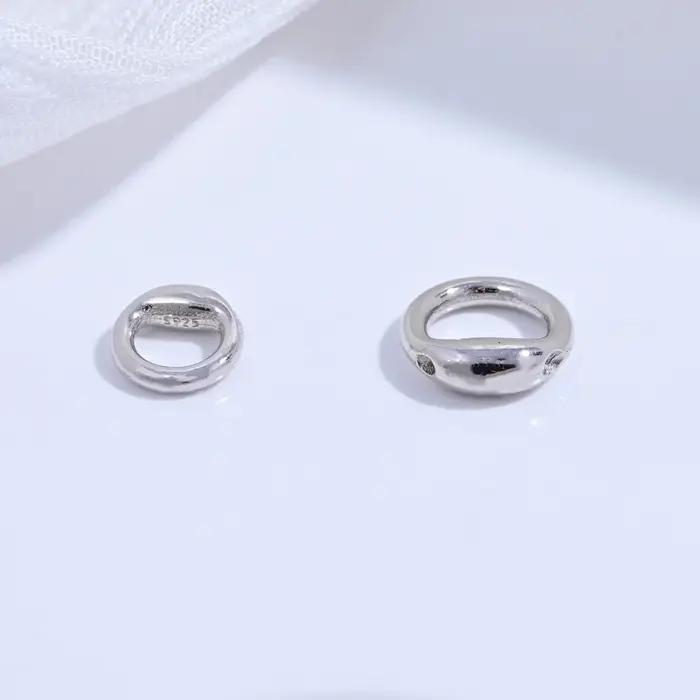 Bracelet à boucle fermée en argent Sterling S925