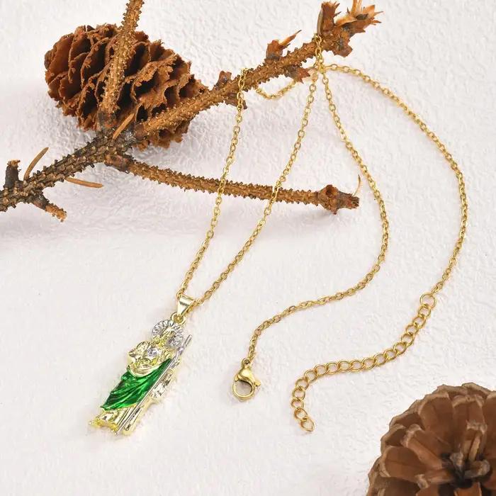Collier pendentif en forme de cœur surdimensionné, bijoux épais en acier inoxydable