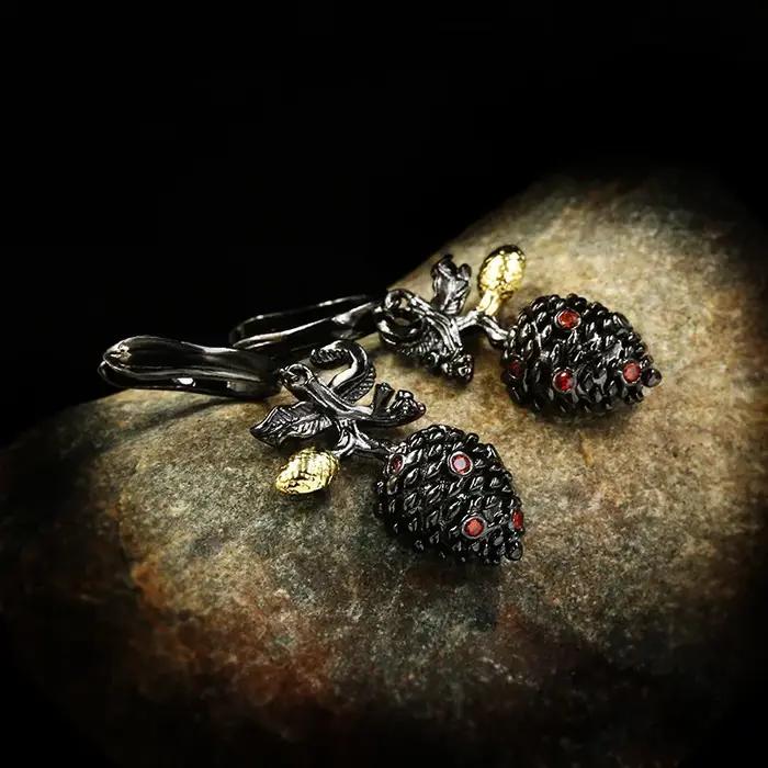 Boucles d'oreilles en argent 925