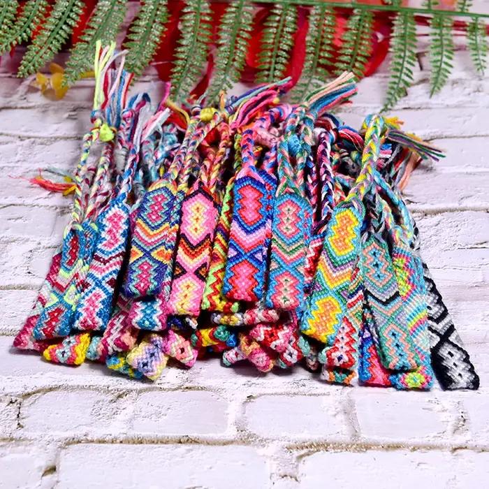 Bracelet tressé en macramé MOON GIRL pour femme, style bohème et moderne, occassions spéciales et quotidienne