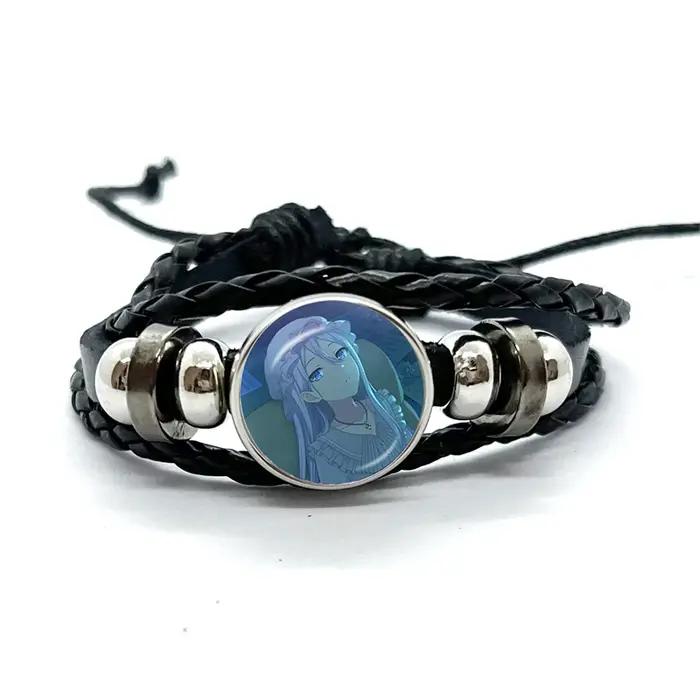 Project SEKAI-Bracelet en cuir Yoisaki Oke Ade pour hommes et femmes