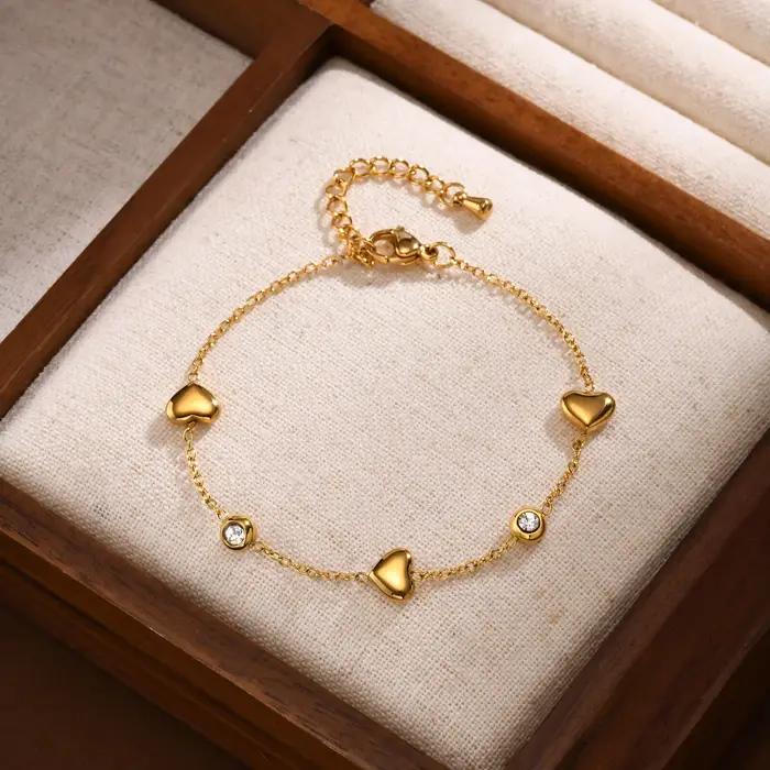 Bracelets JOLink en acier inoxydable pour femmes et hommes