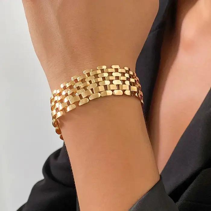 Collier cubain exagéré à chaîne épaisse pour femmes et hommes, grand ras du cou en métal et fer de haute qualité, lien Grunge, bijoux Steampunk pour hommes, nouveau