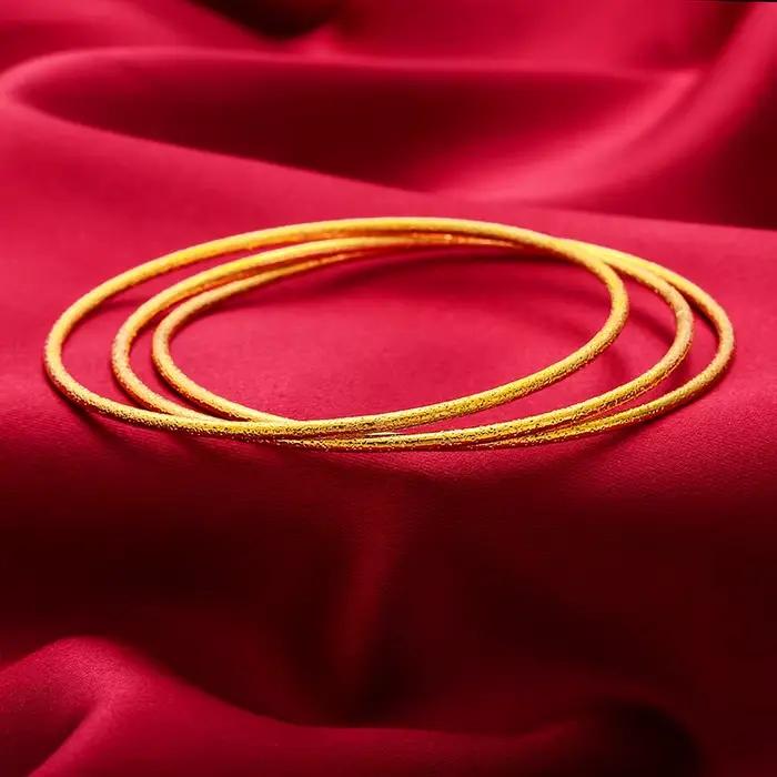 Bracelet en or 24 carats QEENKISS pour femme élégant pour soirées et occasions spéciales