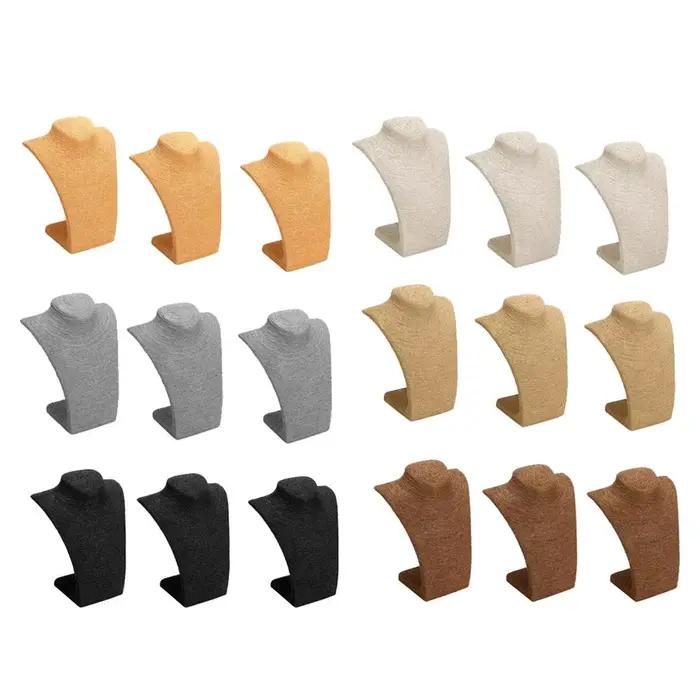 Présentoir à Bijoux en Forme de Buste, Mannequin, Support Portable, pour Collier, Pendentif, Taille S, M, L, Offre Spéciale