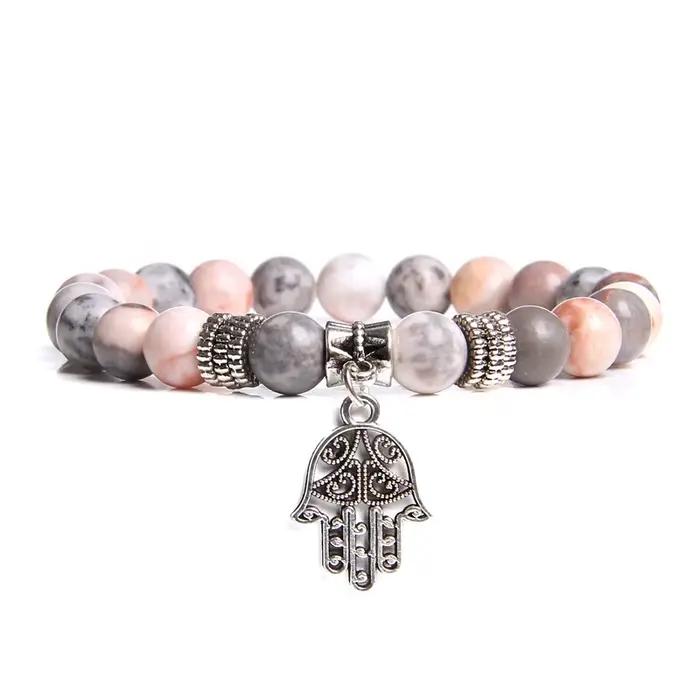 Fatina – Bracelets à main pour femmes, énergie naturelle de guérison, arbre d'agat, bijoux à la mode