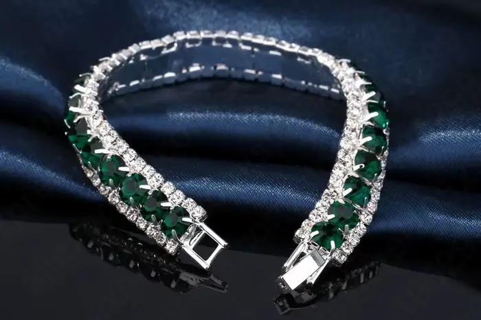 Bracelet et Bracelet en Zircon cubique brillant pour femmes