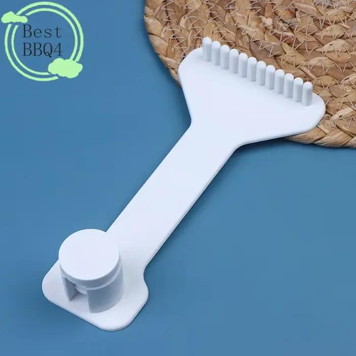 (BBQ4) Cadre de tressage pour bracelet DIY, fournitures de tissage manuel, outils de fixation pour motifs fixes, cadre de tissage de corde durable, 1/2 pièces