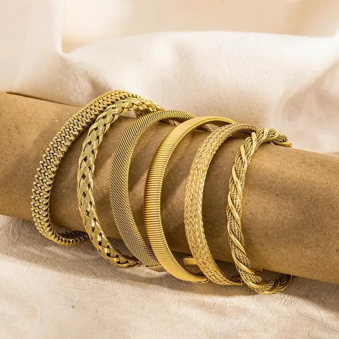 Bracelet tissé pour femme