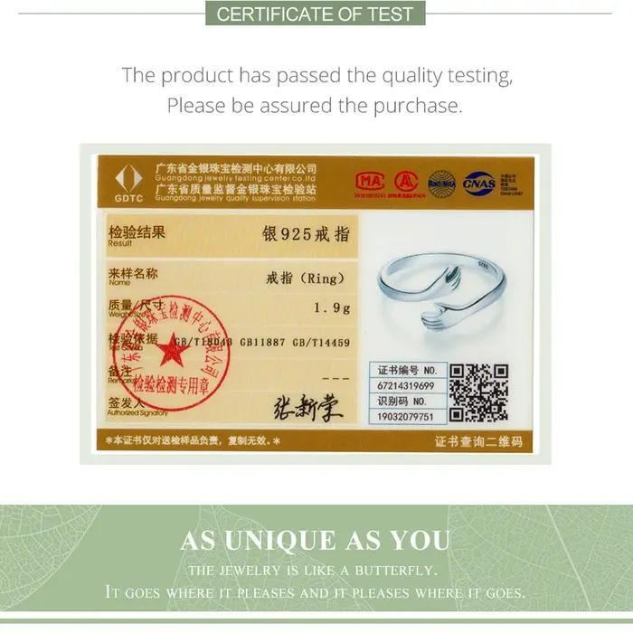 Bague en argent sterling 925 ajustable et hypoallergénique pour femme avec design unique et tendance cadeau pour occasions spéciales