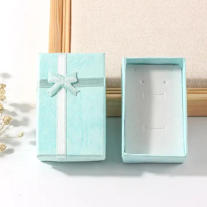 Boîte à bijoux 5x8cm, emballage pour matiques et boucles d'oreilles